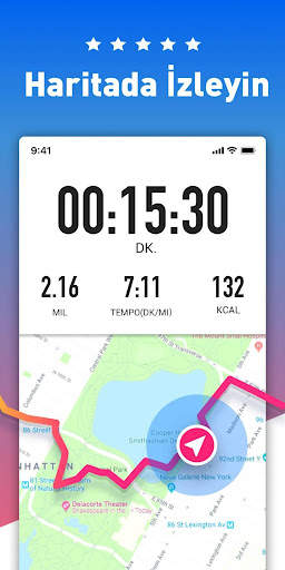 Koşu Uygulaması: Koşu İzleyici screenshot 1