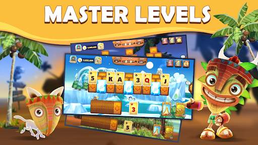Tiki Solitaire TriPeaks screenshot 2