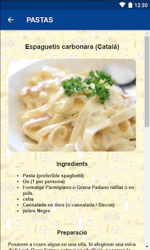 Recetas Cocina Española screenshot 2