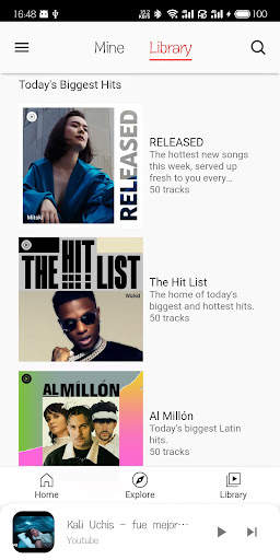 Tube Music Player 3 تصوير الشاشة