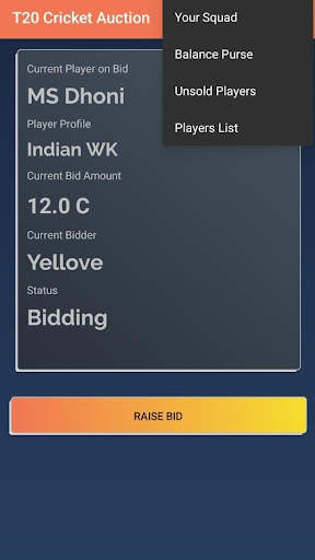 T20 Cricket Auction screenshot 6