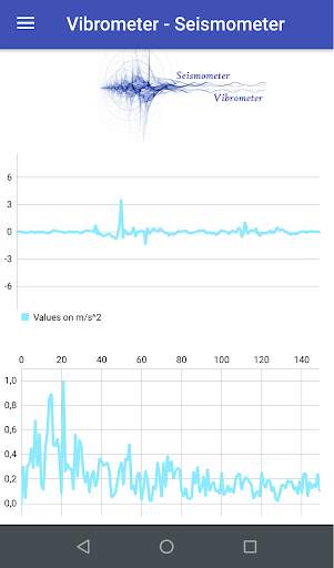 Vibrometer - Seismometer screenshot 2