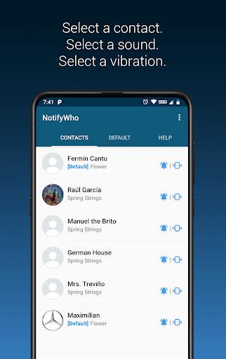 NotifyWho - Custom Notifications for WhatsApp screenshot 1