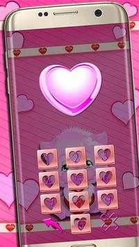 Pink Kitten Locker Theme 3 تصوير الشاشة