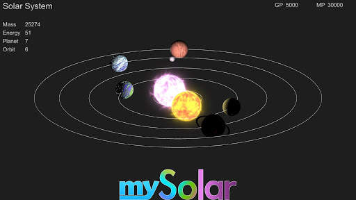 mySolar - Build your Planets screenshot 1