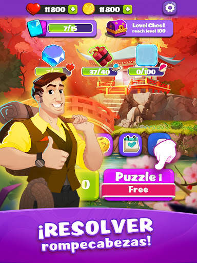 Link Pets: Metti gli animali in fila screenshot 11