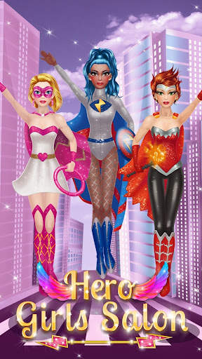 Girl Power: Super Salon for Makeup and Dress Up screenshot 1