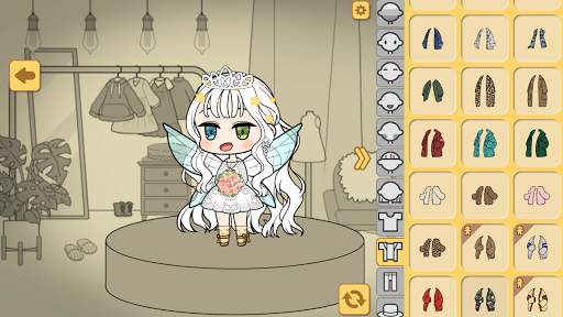 キャラクターメーカー : アバター着せ替えゲーム screenshot 3