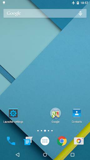 Lollipop Launcher screenshot 1