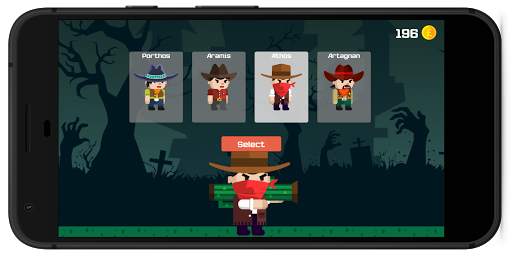 Zombie Bazooka: Cowboy vs Zombies screenshot 2