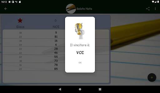 Belote Note screenshot 14