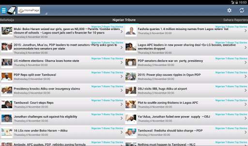 Nigeria News screenshot 16