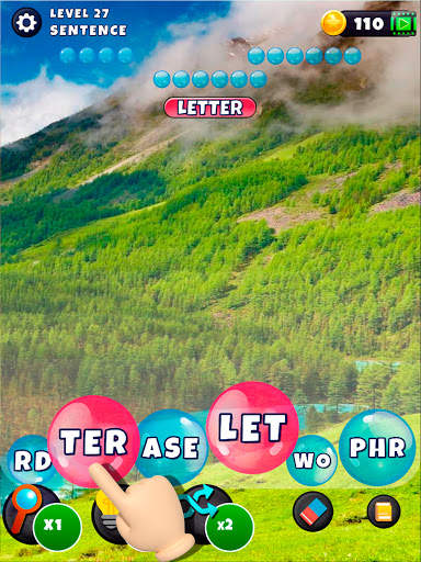 Word Serenity Bubbles 2021 screenshot 11