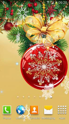 Christmas Balls Live Wallpaper screenshot 5