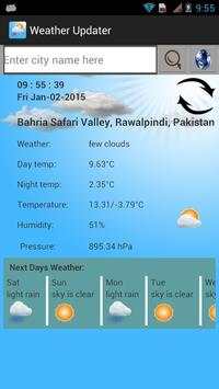 Weather Smart Updater screenshot 1
