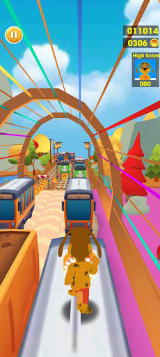 Pet Dog Subway Escape Surf screenshot 6