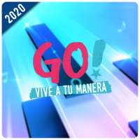 Piano Tiles "Go! Vive a Tu Manera" 2020 logo