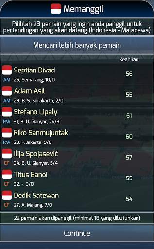 True Football National Manager screenshot 4
