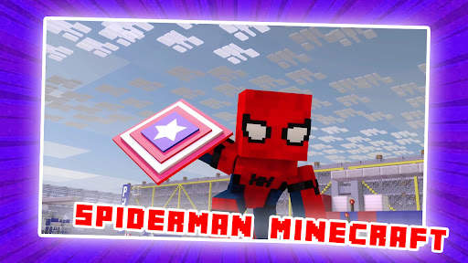 Mod Spiderman Skin Minecraft screenshot 1