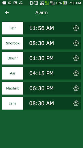 5 Azan Alarm screenshot 3