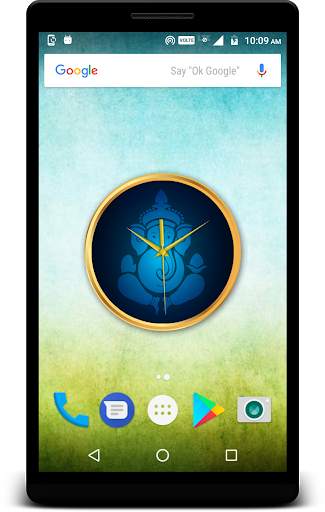 Ganesh Clock Live Wallpaper screenshot 2