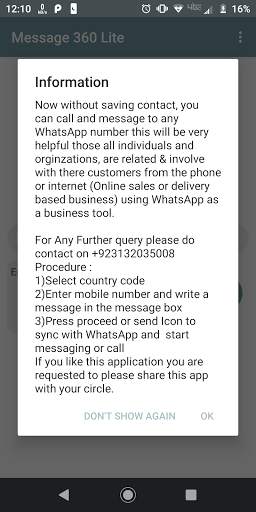 Message 360 Lite screenshot 2