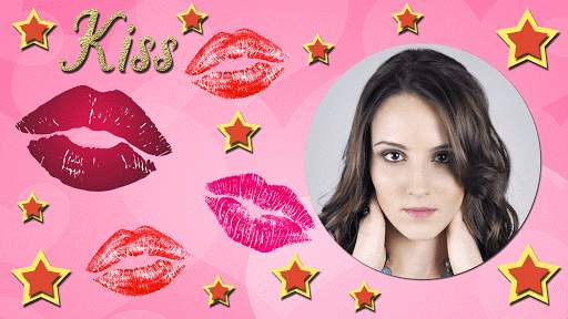 Kiss GIF Photo Frame Editor screenshot 7