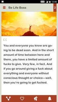 Be Your Life Boss Daily screenshot 5