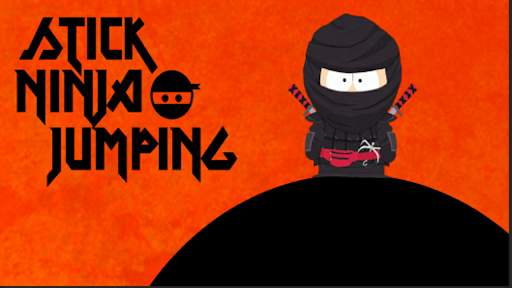 Stick Ninja Jumping screenshot 1