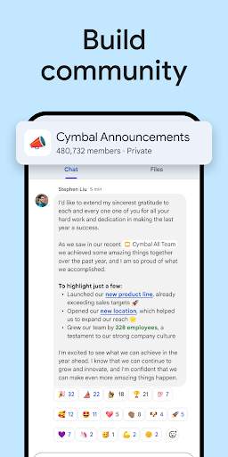 Google Chat screenshot 4