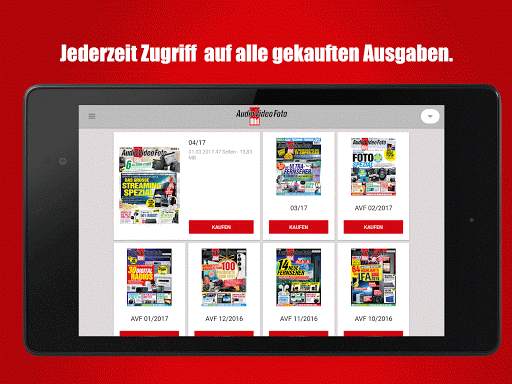AUDIO VIDEO FOTO BILD Reader screenshot 5