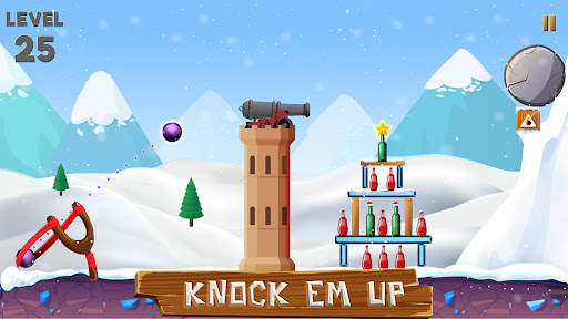 Bottle Shooting Slingshot Game screenshot 3