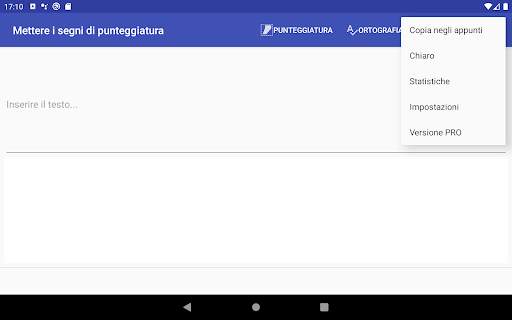 Controllo della punteggiatura screenshot 6