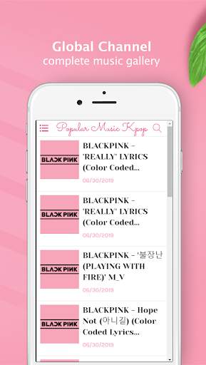 Popular Music KPOP screenshot 5
