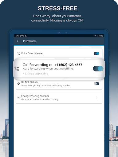 Phoring - SIM-Less 2nd Line screenshot 4