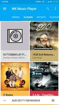 MK Music Player screenshot 2
