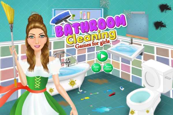 Bathroom Cleaning-Toilet Games screenshot 1