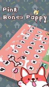 Pink bones puppy keyboard स्क्रीनशॉट 1