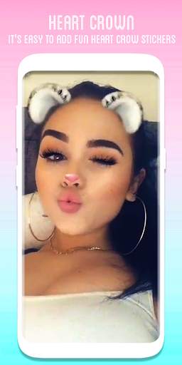 Heart Crown Face Camera screenshot 6