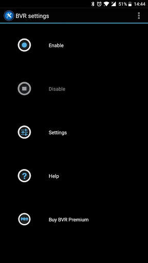 Background Video Recorder (free) screenshot 1