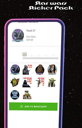 WASticker Star Wars Pack screenshot 3