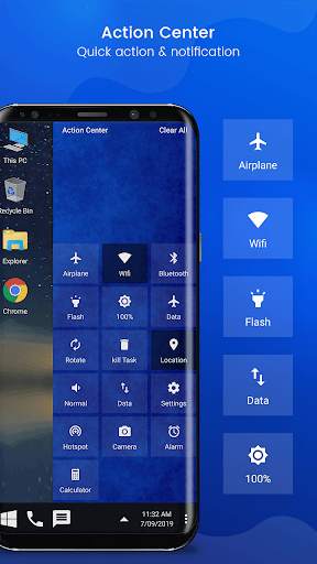 Computer Launcher - Win 10 स्क्रीनशॉट 3