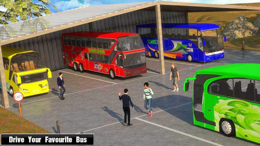Ultimate Bus Driving game: Off-road Simulator 2020 screenshot 3