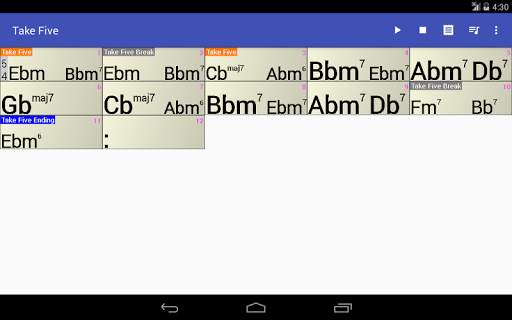 Band2Play - Chord Progression Player screenshot 9