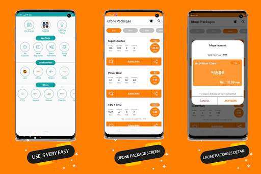 All Network Packages 2020 (Jazz Zong Ufone Telenr) screenshot 10