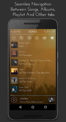 Impulse Music Player Pro 5 تصوير الشاشة