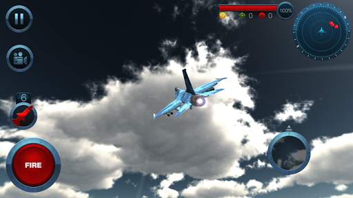 Jet Plane Fighter City 3D screenshot 2