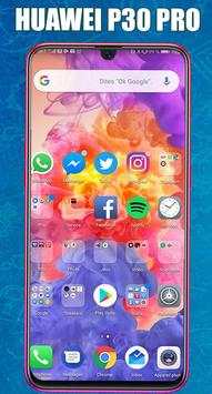 Huawei P30 launcher, theme for Huawei P30 screenshot 1