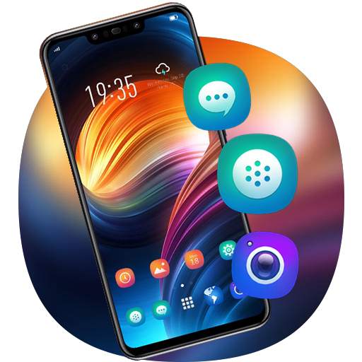 Color theme beautiful spiral mountain Galaxy M20 2.0.1