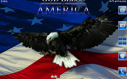 Free Independence Day Go Launcher theme screenshot 11